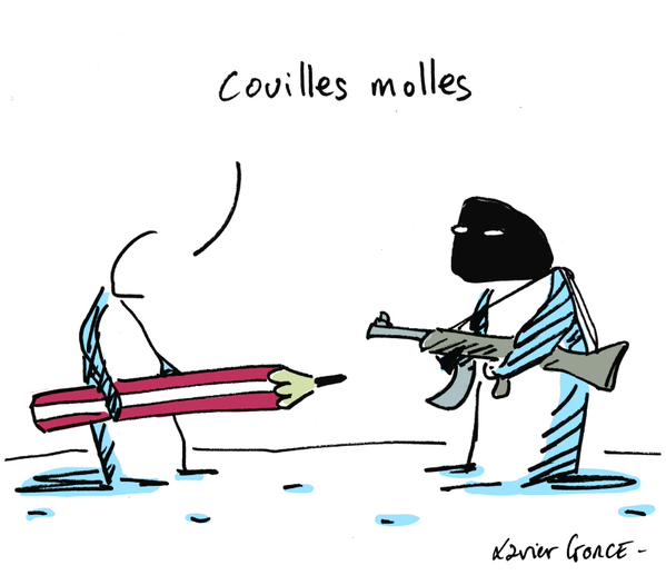 Dessin de Xavier Gorce